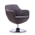 Handan Swivel Accent Chair - Grey