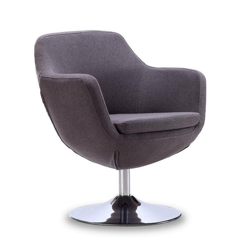 Handan Swivel Accent Chair - Grey