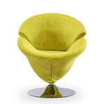Niani Swivel Accent Chair - Green