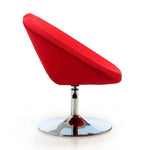 Ceuta Adjustable Accent Chair - Red
