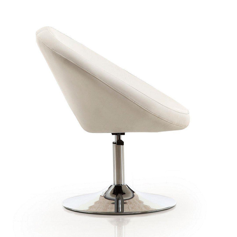 Ceuta Adjustable Accent Chair - White