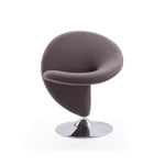 Patras Swivel Accent Chair - Grey