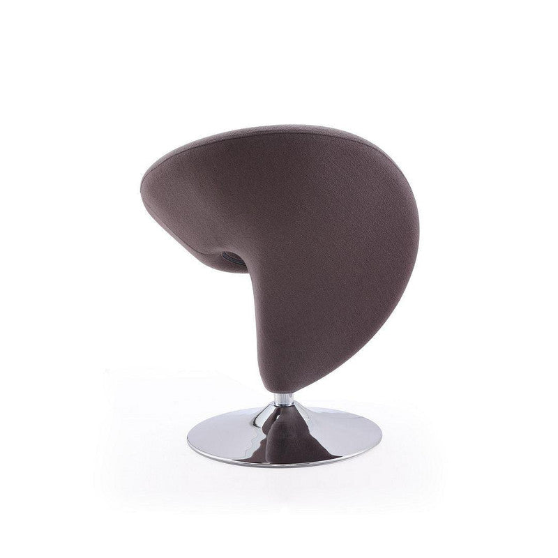 Patras Swivel Accent Chair - Grey
