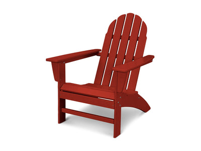 POLYWOOD® Vineyard Adirondack Chair - Crimson Red