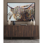 Scottish Highland Framed Wall Art - 36 x 48