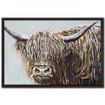 Scottish Highland Framed Wall Art - 36 x 48