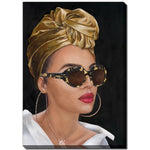 Vanity Wall Art - Gold/Black - 28 X 40