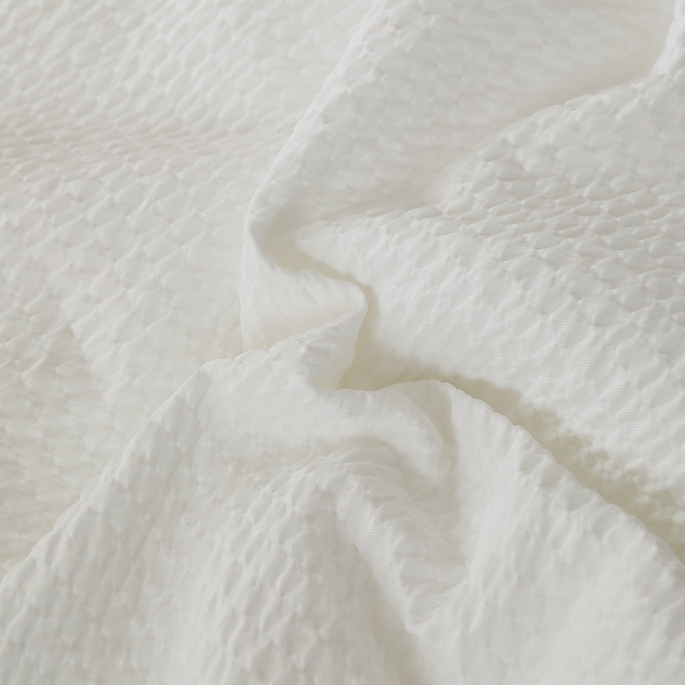 In The Abstract 5-Piece Queen Set - White