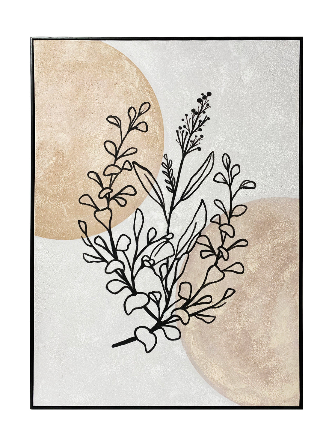 In the Abstract Canvas Wall Art - Multicoloured