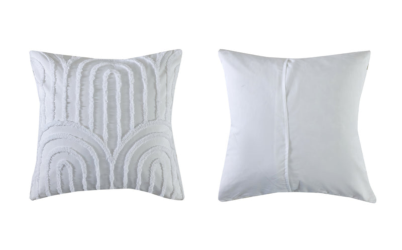 Rustic Charm 5-Piece King Comforter Set - White | Leon's