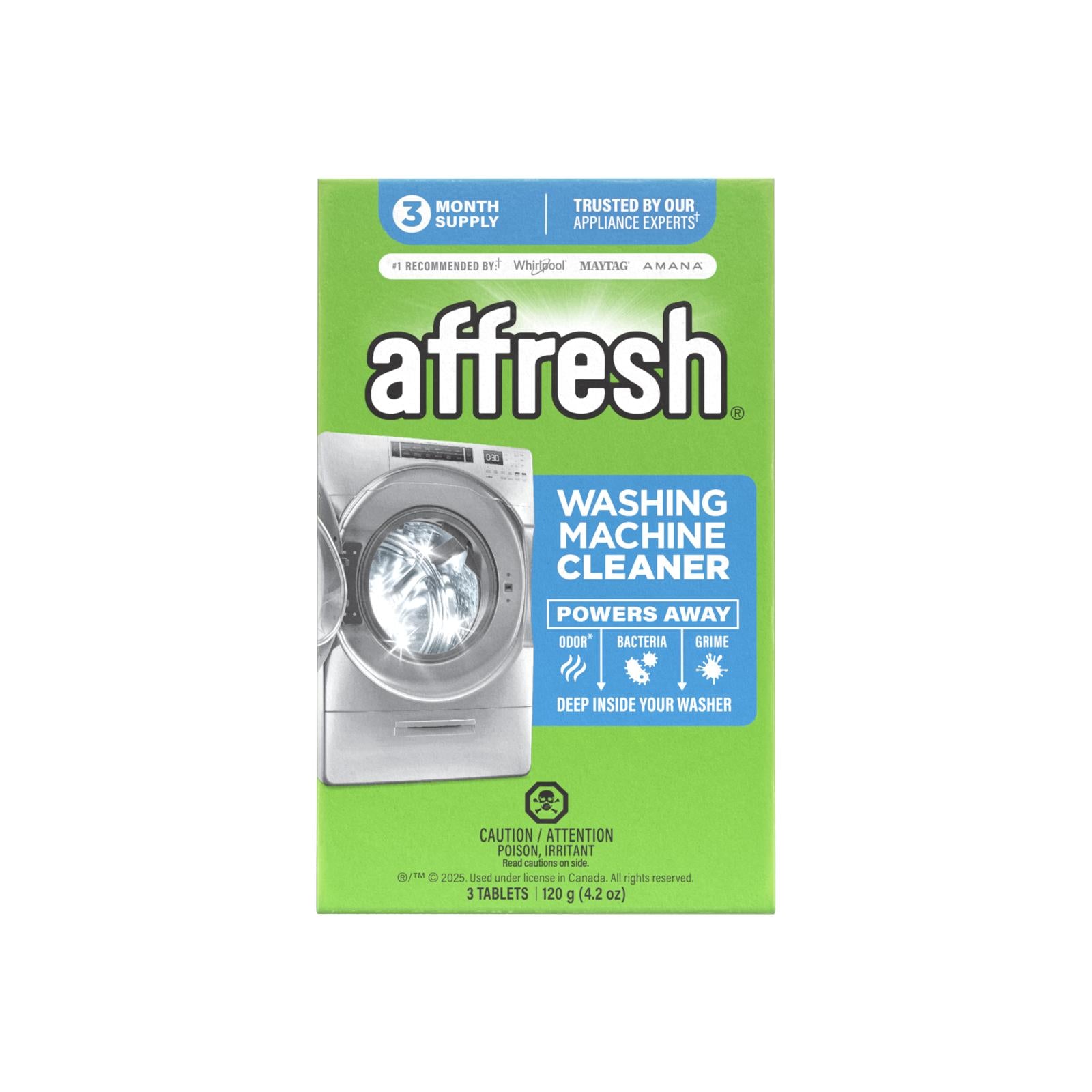 Affresh® Washing Machine Cleaner Tablets (3 Count Carton) - W10549845B