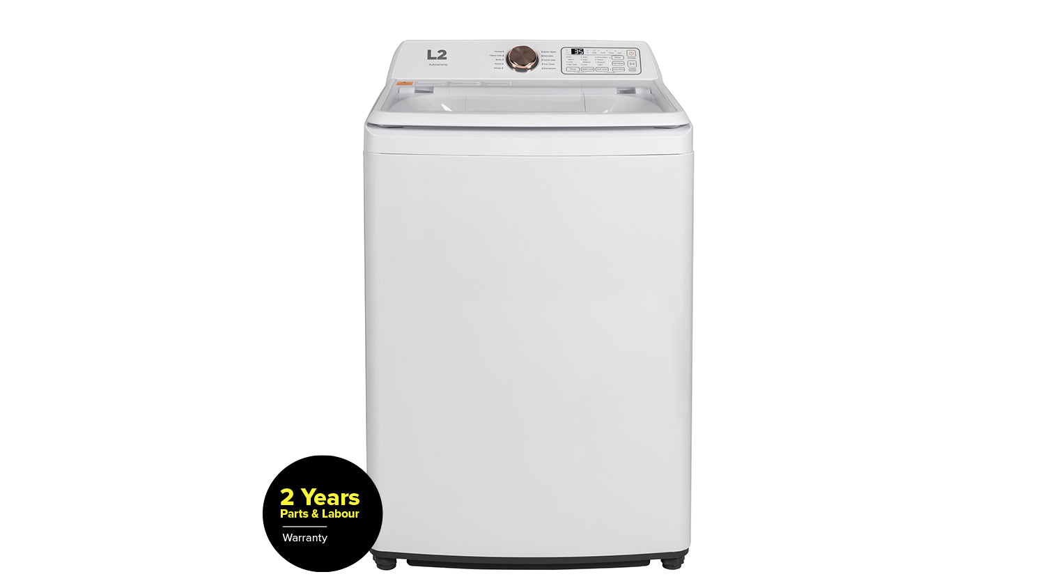 L2 White Top Load Washer (4.3 Cu. Ft) - LT43A3AWW--