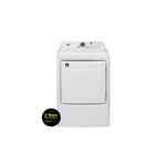 L2 White Electric Dryer (7.5 Cu. Ft) - LE52N1BWWC--