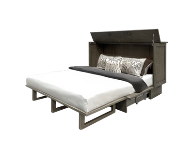 Aspen Queen Sleep Chest - Slate Grey