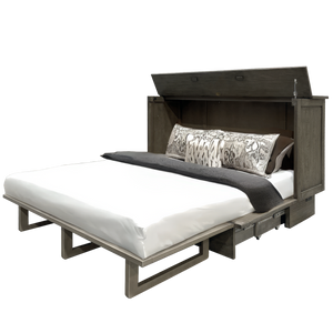 Aspen Queen Sleep Chest - Slate Grey