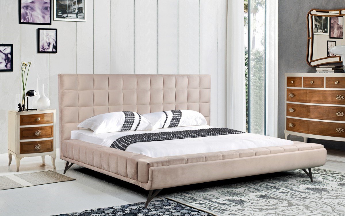 Reva 3-Piece Queen Bed - Beige
