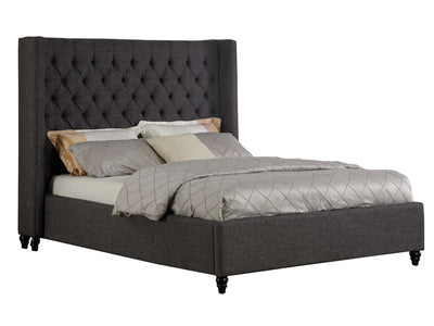 Ellaia 3-Piece King Bed - Grey