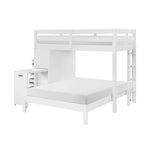 Nest Twin over Full Loft Bunk Bed - White