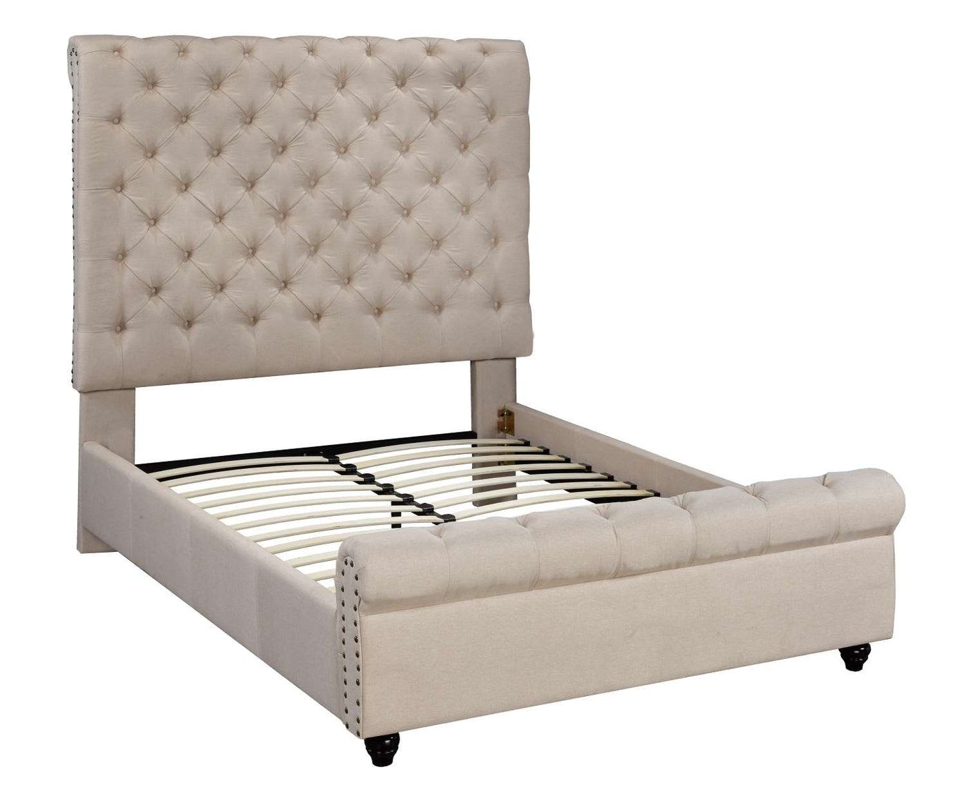 Charmia 3-Piece King Bed - Beige