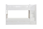 Noelle Bunk Bed Pair of Storage Drawers- White