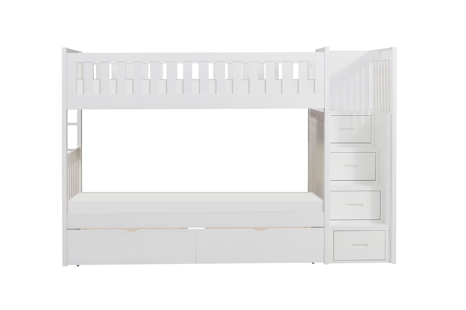 Noelle Bunk Bed Pair of Storage Drawers- White