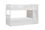Noelle Bunk Bed Pair of Storage Drawers- White