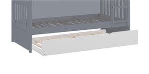 Galen Twin Trundle - White