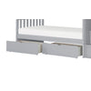 Noelle Bunk Bed Pair of Storage Drawers- Grey