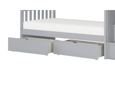 Noelle Bunk Bed Pair of Storage Drawers- Grey