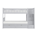 Noelle Bunk Bed Pair of Storage Drawers- Grey