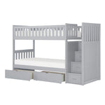Noelle Bunk Bed Pair of Storage Drawers- Grey