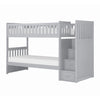 Noelle Twin Step Bunk Bed - Grey