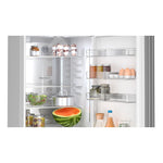 Bosch 24" Black Glass Smart Free-Standing Counter-depth Bottom Freezer Refrigerator with Home Connect (12.8) - B24CB80ESB