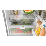 Bosch 24" 12.8 Cu. Ft. Stainless Steel Smart Counter-Depth Bottom-Freezer Refrigerator with Home Connect  - B24CB80ESS