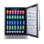 TCL Stainless Steel 161-Can Beverage Chiller - B521F
