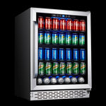 TCL Stainless Steel 161-Can Beverage Chiller - B521F