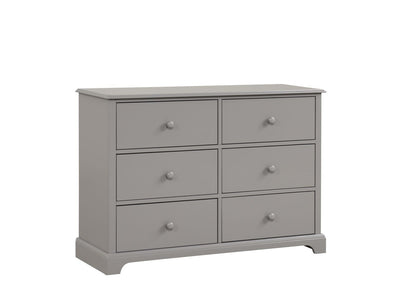 Trudy 6 Drawer Dresser - Grey