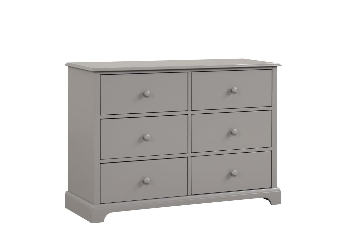 Trudy 6 Drawer Dresser - Grey