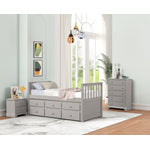 Trudy 5-Drawer Chest - Grey
