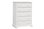 Trudy 5-Drawer Chest - White