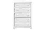 Trudy 5-Drawer Chest - White