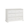 Trudy 6 Drawer Dresser - White