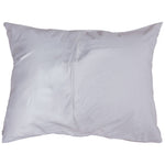 Aubrac Cotton Queen Comforter Set with 2 Standard Pillows - White