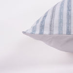 Aubrac Cotton Queen Comforter Set with 2 Standard Pillows - Blue/Natural