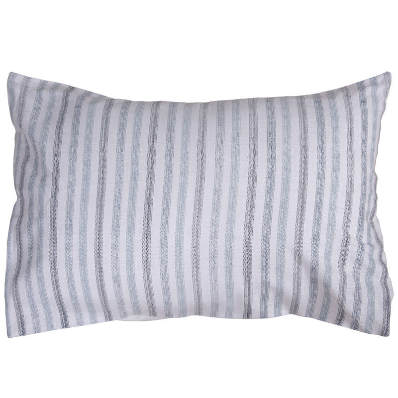 Aubrac Cotton King Comforter Set with 2 King Pillows Blue/Natural