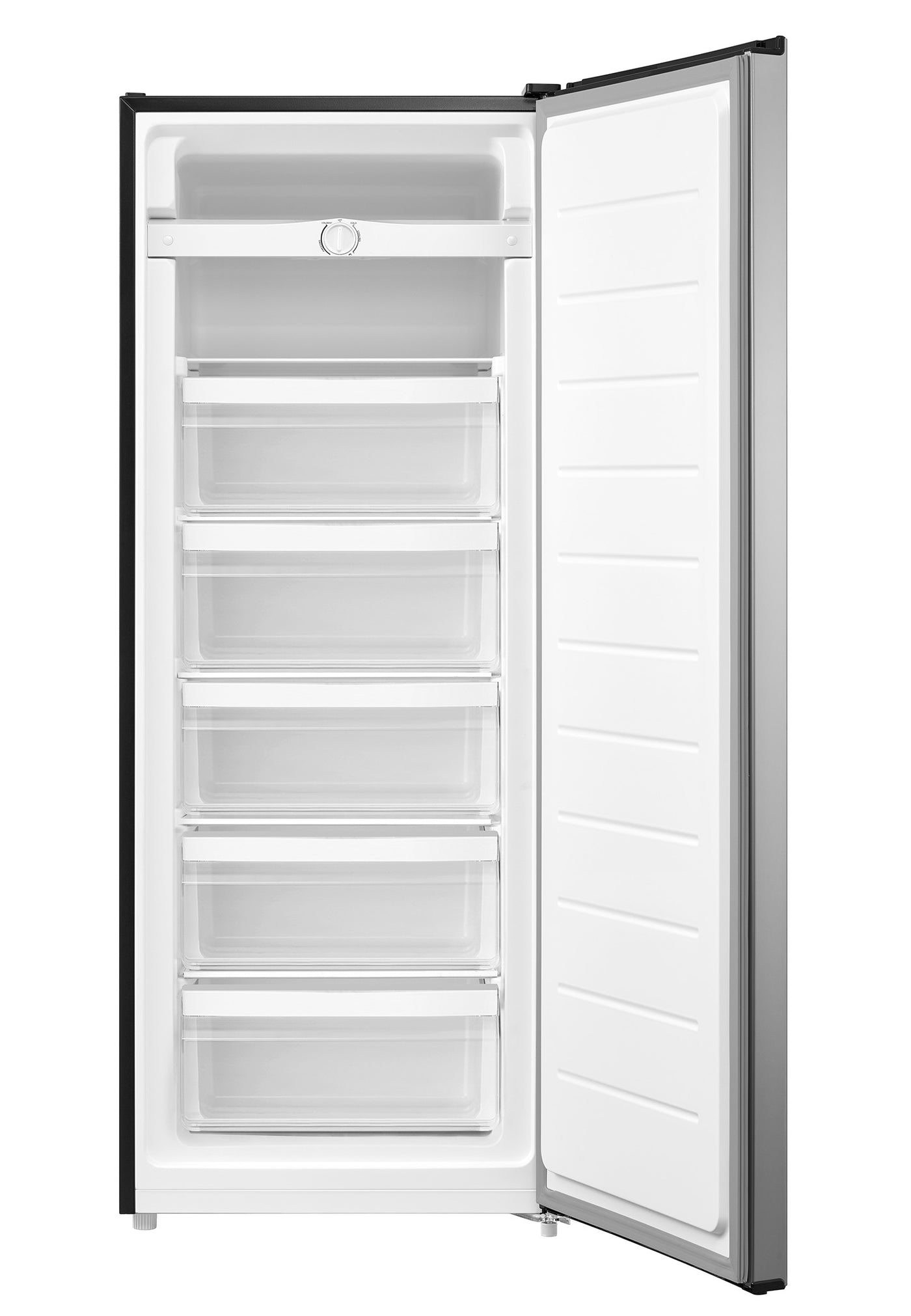 L2 Stainless Steel Upright Freezer and Convertible Fridge (6.9 Cu. Ft) - LRU07B3ASS