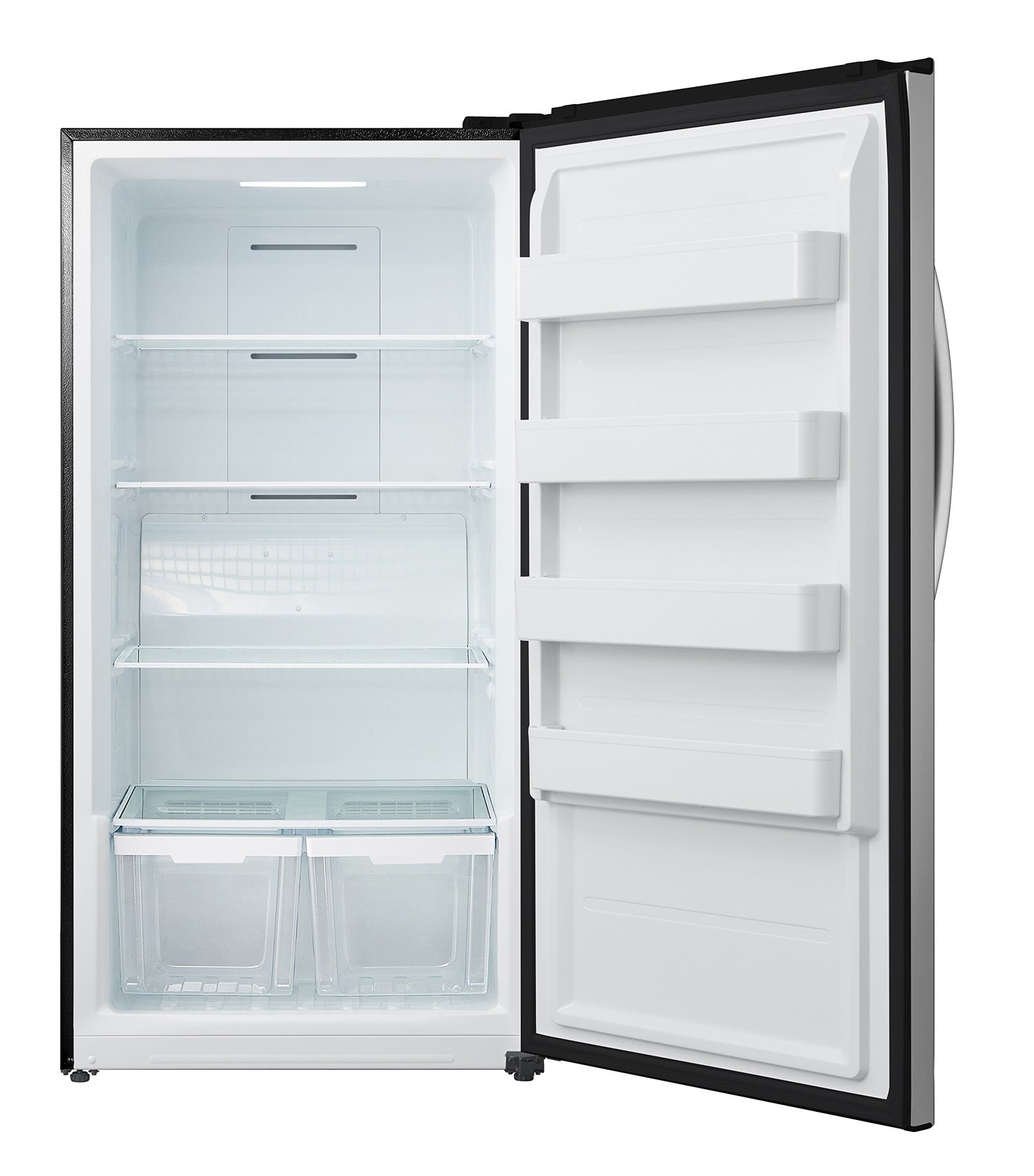 L2 Stainless Steel Upright Freezer and Convertible Fridge (17 Cu. Ft) - LRU17B6ASS