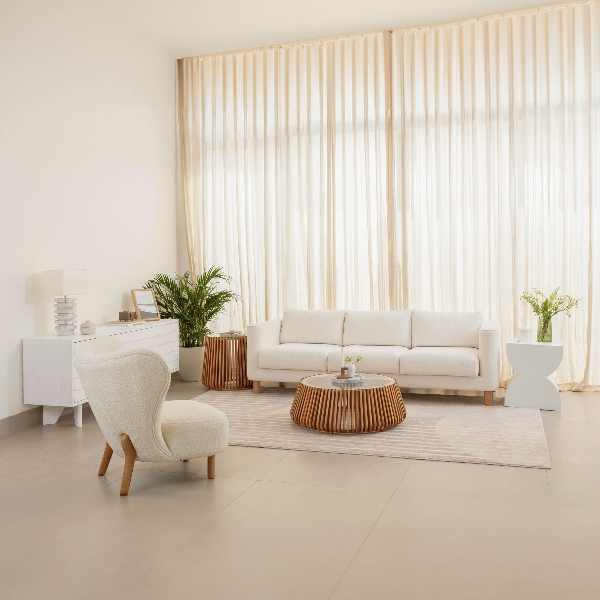 Olivar Side Table - Natural