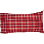 Payette King Pillow Case - Red - Set of 2
