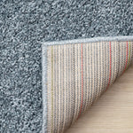 Brio 5'3" x 7'7" Shag Area Rug - Blue